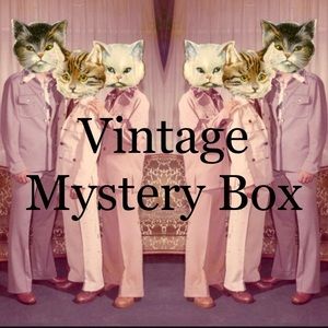 5 LB VINTAGE Media Mystery Box: Records, Magazines, Postcards, Paper Ephemera